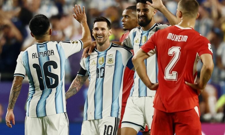 الأرجنتين تتأهل لنصف نهائي كأس العالم بفوزها على سويسرا 8 الأرجنتين