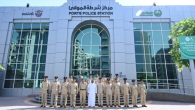 «عبدالله المري» يتفقد مركز شرطة الموانئ 2 «عبدالله المري» يتفقد مركز شرطة الموانئ