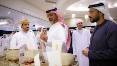 عمار بن حميد يفتتح النسخة الـ11 من مهرجان ليوا عجمان للرطب والعسل 4 عمار بن حميد