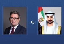 رئيس الدولة ورئيس وزراء بريطانيا يبحثان هاتفياً علاقات البلدين 9 رئيس الدولة ورئيس وزراء بريطانيا يبحثان هاتفياً علاقات البلدين