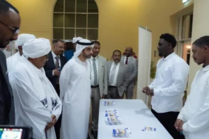 سالم بن عبدالرحمن القاسمي يشهد حفل المركز الاجتماعي السوداني السنوي بالشارقة 2 سالم بن عبدالرحمن القاسمي يشهد حفل المركز الاجتماعي السوداني السنوي بالشارقة