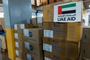 الإمارات ترسل 70 طناً من المساعدات الإنسانية إلى فنزويلا دعماً لمتضرري الزلزاليْن 3 الإمارات ترسل 70 طناً من المساعدات الإنسانية إلى فنزويلا دعماً لمتضرري الزلزاليْن