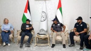 المستشفى الميداني الإماراتي في قطاع غزة يستقبل وفدا أمميا