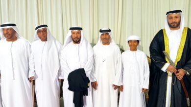 ماجد بن سلطان وفيصل بن خالد يحضران حفل زفاف علي خلفان النقبي في رأس الخيمة 3 ماجد بن سلطان