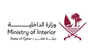 "الداخلية القطرية": 3 مصابين بينهم طفل بسبب سقوط شظايا ناتجة عن عمليات الاعتراض 2 "الداخلية القطرية"