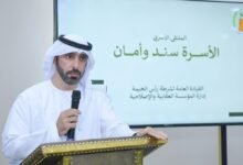 شرطة رأس الخيمة تنظم ملتقى "الأسرة سند وأمان" لتعزيز التواصل الإنساني للنزلاء 33 شرطة رأس الخيمة تنظم ملتقى "الأسرة سند وأمان" لتعزيز التواصل الإنساني للنزلاء