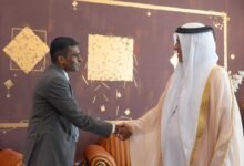 سعود بن صقر يستقبل قنصل عام الهند