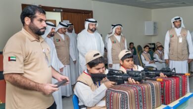 محمد الشرقي يزور البرنامج الصيفي لنادي الفجيرة للرماية ويشيد بأهدافه 2 محمد الشرقي