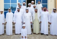 حمدان بن زايد يزور راشد مبارك المنصوري ومطر محمد المنصوري في منزليهما بمدينة غياثي 18 حمدان بن زايد