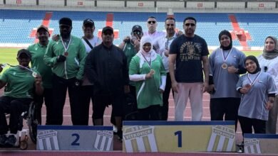 "خورفكان للمعاقين" يحصد 15 ميدالية في بطولة الجائزة الكبرى لألعاب القوى بالتشيك 2 خورفكان للمعاقين