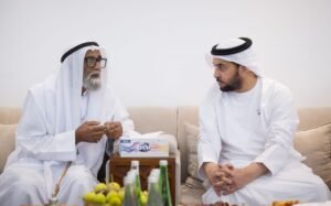 حمدان بن زايد يزور راشد مبارك المنصوري ومطر محمد المنصوري في منزليهما بمدينة غياثي 2 حمدان بن زايد يزور راشد مبارك المنصوري ومطر محمد المنصوري في منزليهما بمدينة غياثي