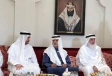 نهيان بن مبارك يعزي مطر الظاهري وأشقاءه بوفاة والدتهم في العين 17 نهيان بن مبارك
