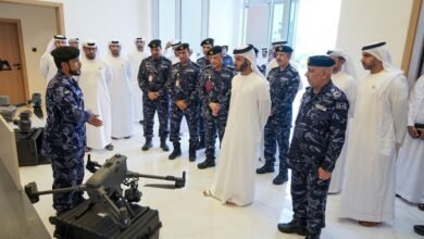 رئيس الجهاز الوطني لمكافحة المخدرات يطّلع على جهود شرطة رأس الخيمة في مكافحة الجريمة والمخدرات 3 رئيس الجهاز الوطني