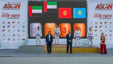 منتخبنا الوطني للجوجيتسو يرفع رصيده إلى 40 ميدالية في بطولة آسيا