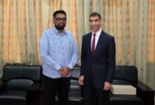 رئيس غويانا يستقبل الزيودي.. ويؤكد تطلع بلاده إلى توسيع الشراكة الاقتصادية مع الإمارات 14 رئيس غويانا