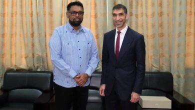 رئيس غويانا يستقبل الزيودي.. ويؤكد تطلع بلاده إلى توسيع الشراكة الاقتصادية مع الإمارات 5 رئيس غويانا