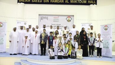 عمران الحوسني وروضة السركال يتوجان بلقبي بطولة الإمارات للشطرنج 4 عمران الحوسني
