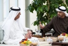 رئيس الدولة يستقبل حاكم رأس الخيمة 31 رئيس الدولة يستقبل حاكم رأس الخيمة