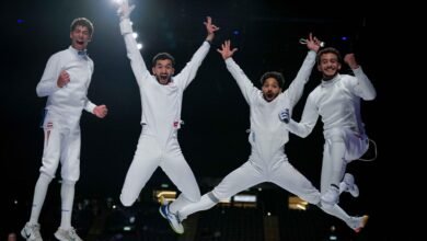 باللمسة الذهبية.. مصر تهزم إسرائيل في كأس العالم للمبارزة
