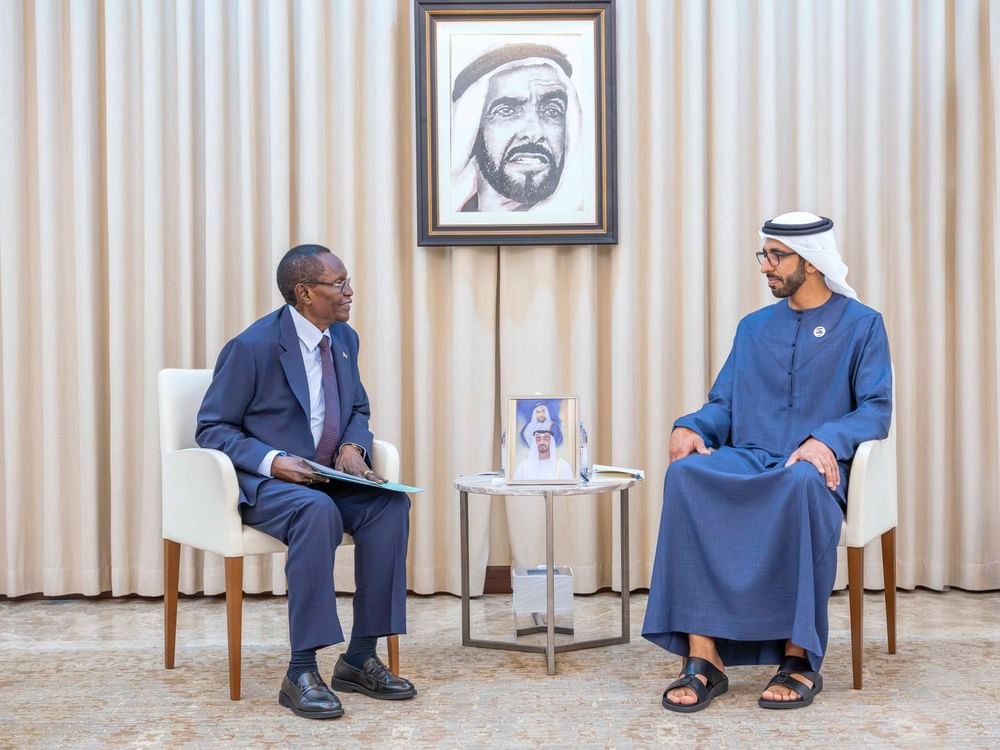 شخبوط بن نهيان يستقبل وزير خارجية جنوب السودان 1 شخبوط بن نهيان يستقبل وزير خارجية جنوب السودان
