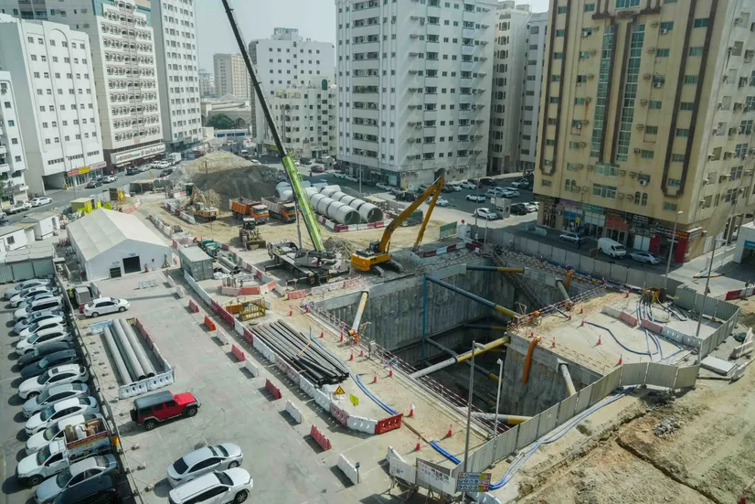 أشغال الشارقة: إنجاز 70% من مشروع الخط الأوسط بتصريف مياه الأمطار بتكلفة 500 مليون درهم 1 أشغال الشارقة