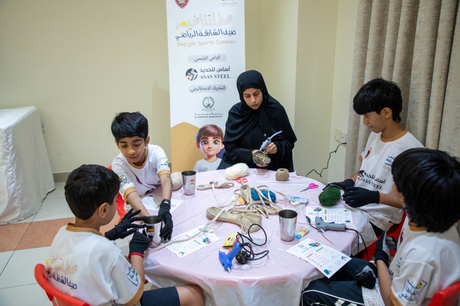 بلدية الحمرية تنظم ورشة «صُنع بإبداعي» لتعزيز ثقافة إعادة التدوير 1 بلدية الحمرية