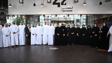 شرطة أبوظبي و«أبوظبي 42» تبحثان تعزيز الشراكة في مشاريع الجاهزية للمستقبل 4 شرطة أبوظبي
