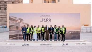 وضع حجر الأساس لمشروع «جاد جلوبال» J188 بقيمة 250 مليون درهم في «الجداف» 3 جاد جلوبال