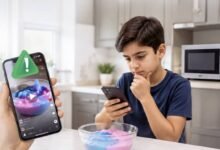 بعد انتشار مقاطع فيديو على منصات التواصل «شرطة دبي» تحذر من وضع «السلايم» في المايكرويف