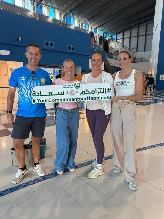 «شرطة دبي» تعزز وعي السباحين بالالتزامات الرياضية 1 «شرطة دبي» تعزز وعي السباحين بالالتزامات الرياضية