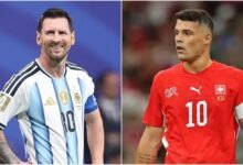 سويسرا تواجه الأرجنتين في ربع نهائي كأس العالم