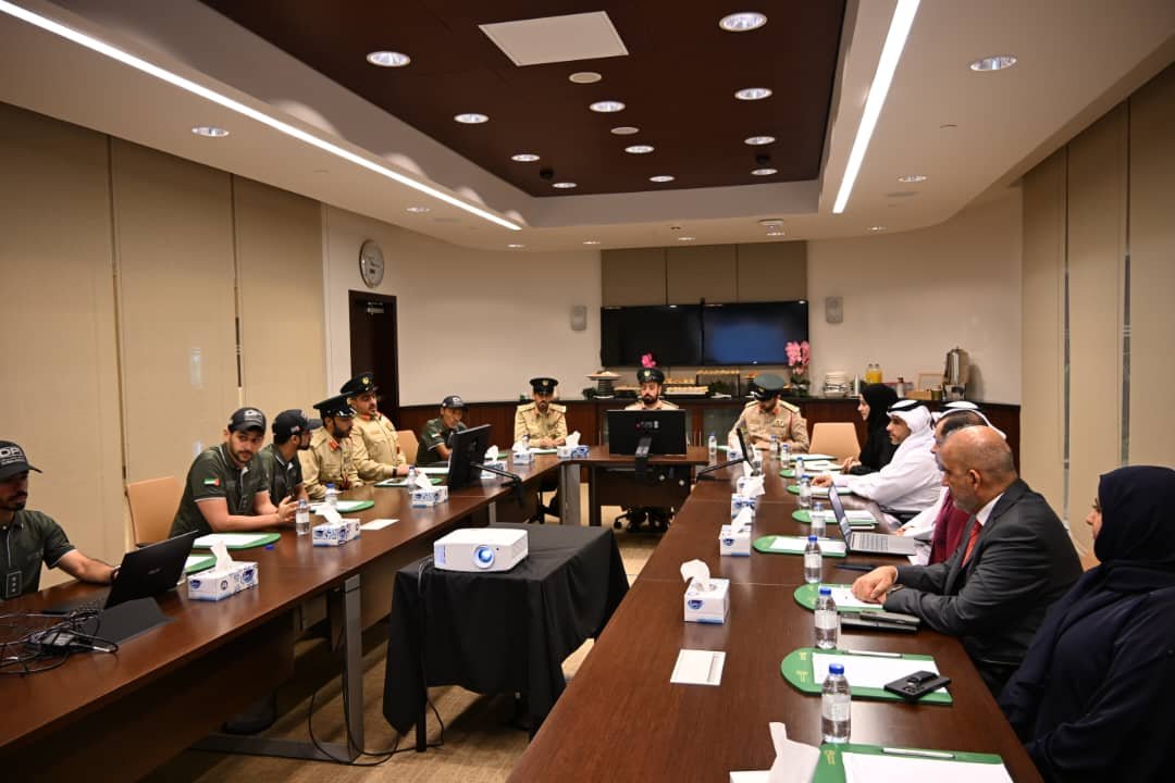 بحث سبل تعزيز التعاون بين شرطة وبلدية دبي 1 بحث سبل تعزيز التعاون بين شرطة وبلدية دبي