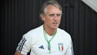 مانشيني يعود لتدريب إيطاليا بعد رحلته في السعودية وقطر