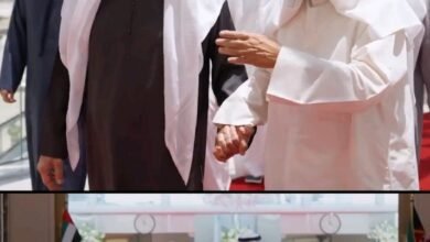 لحظة وصول رئيس الدولة إلى دولة الكويت في زيارة أخوية