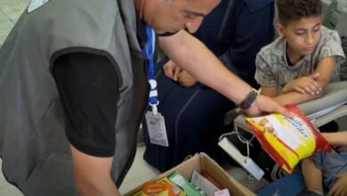 "الفارس الشهم3" توزع طرودا صحية على مرضى الكلى بمستشفى الشفاء 3 "الفارس الشهم3" توزع طرودا صحية على مرضى الكلى بمستشفى الشفاء