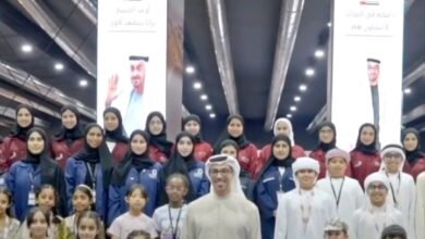 منصور بن زايد يزور جناح مجلس الأمن السيبراني 3 منصور بن زايد يزور جناح مجلس الأمن السيبراني