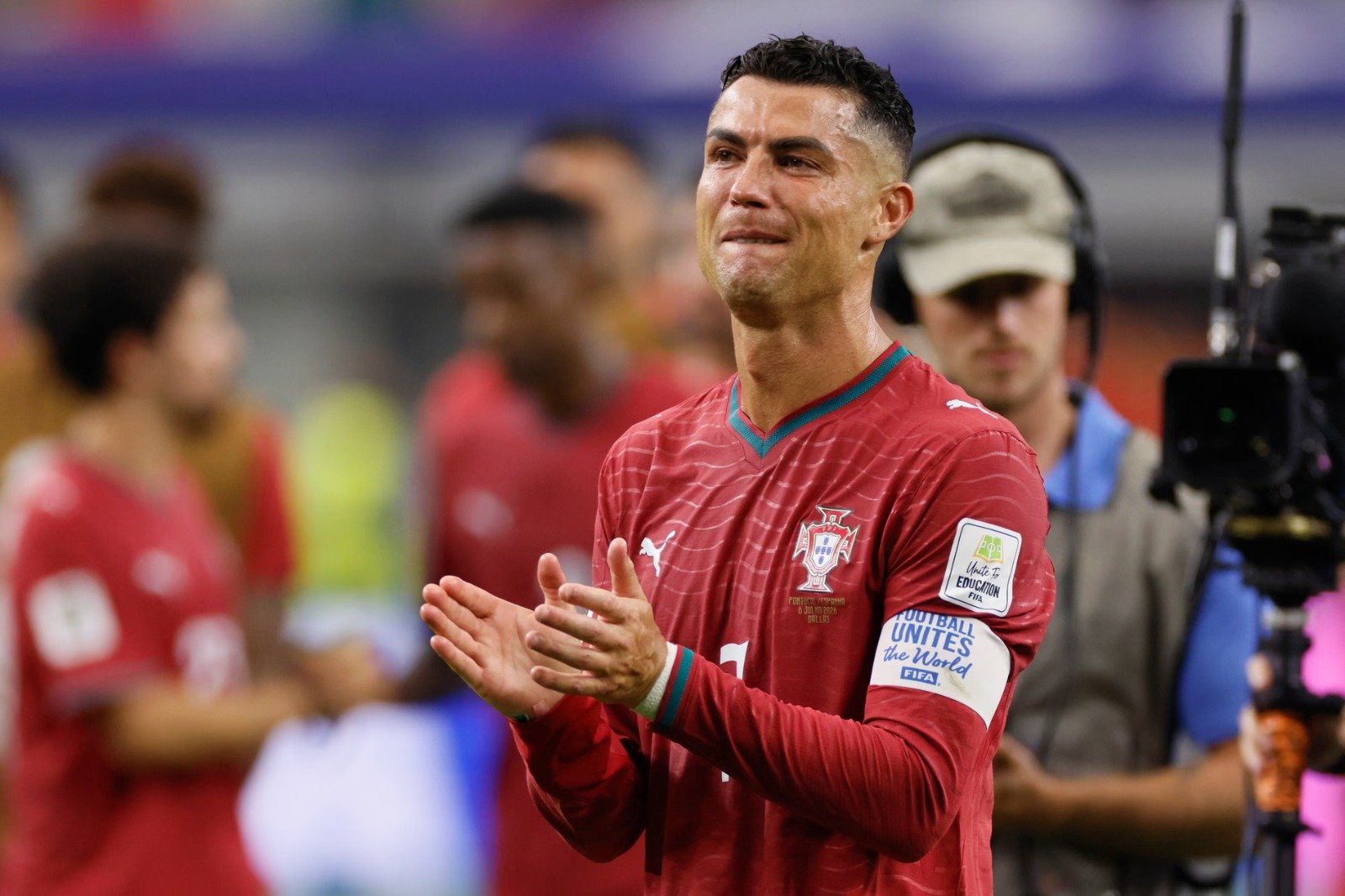 رونالدو: أغادر وأنا مرتاح الضمير.. وحصد يورو 2016 يعادل كأس العالم 1 رونالدو