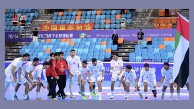 منتخب شباب اليد يفوز على الكويت ويتأهل إلى ربع نهائي كأس آسيا