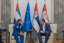 رئيس صربيا يستقبل سلطان النيادي.. ويبحثان تعزيز التعاون في مجالات الشباب والعلوم والابتكار 16 رئيس صربيا يستقبل سلطان النيادي.. ويبحثان تعزيز التعاون في مجالات الشباب والعلوم والابتكار