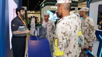 شرطة أبوظبي تستقطب الكفاءات الوطنية في «معرض الخدمة الوطنية» للتوظيف بمدينة «إكسبو دبي». 4 شرطة أبوظبي تستقطب الكفاءات الوطنية في «معرض الخدمة الوطنية» للتوظيف بمدينة «إكسبو دبي».