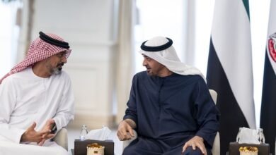 رئيس الدولة يستقبل ولي عهد عجمان