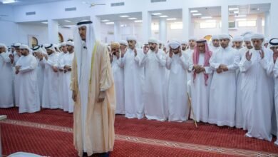 حمدان بن محمد يحضر تشييع جثمان سالم حمد بن نهيان العامري 5 حمدان بن محمد يحضر تشييع جثمان سالم حمد بن نهيان العامري