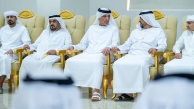سعود بن صقر يعزي في وفاة سالم بن هاشل الطنيجي 2 سعود بن صقر يعزي في وفاة سالم بن هاشل الطنيجي