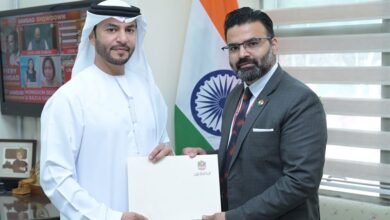 سفير الإمارات يقدم نسخة من أوراق اعتماده إلى وزارة الشؤون الخارجية في الهند 4 سفير الإمارات يقدم نسخة من أوراق اعتماده إلى وزارة الشؤون الخارجية في الهند