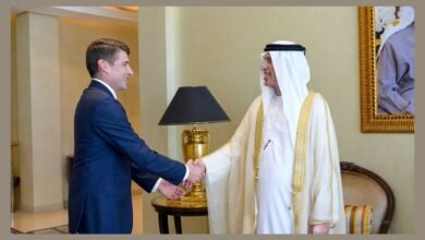 سعود بن صقر يستقبل القنصل العام لروسيا الاتحادية 1 سعود بن صقر يستقبل القنصل العام لروسيا الاتحادية