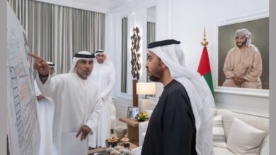 حمدان بن زايد يطلع على آخر الاستعدادات لانطلاق النسخة الأضخم في تاريخ معرض أبوظبي الدولي للصيد والفروسية 2026 5 حمدان بن زايد يطلع على آخر الاستعدادات لانطلاق النسخة الأضخم في تاريخ معرض أبوظبي الدولي للصيد والفروسية 2026