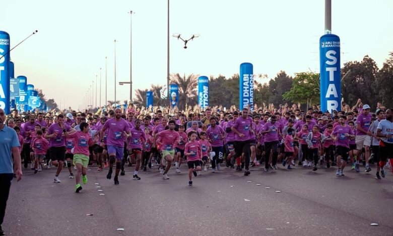 "أبوظبي الرياضي" و"أدنوك" ينظمان النسخة الثامنة من ماراثون أبوظبي 12 ديسمبر