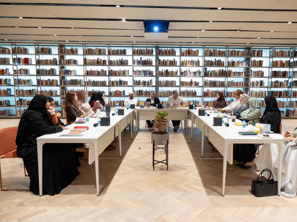 بيت الحكمة يختتم موسم 2026 من "نادي الكتاب" بمشاركة 80 قارئاً من ثقافات متعددة 1 بيت الحكمة يختتم موسم 2026 من "نادي الكتاب" بمشاركة 80 قارئاً من ثقافات متعددة
