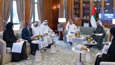 حمدان بن زايد يستقبل وفدا من قطارات الاتحاد.. ويوجه بإطلاق محطتي مدينة زايد وليوا للركاب في 30 نوفمبر 2026