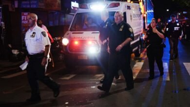 إصابة 8 أشخاص في حادث إطلاق نار بنيويورك 2 إصابة 8 أشخاص في حادث إطلاق نار بنيويورك
